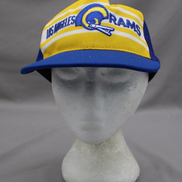 Los Angeles Rams Hat (VTG) - Two Tone Tucker Hat - Adutl Snapback - Picture 3 of 7